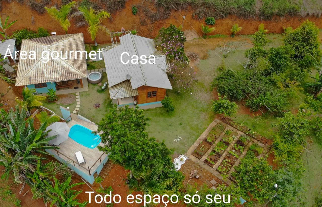 Chale Vista Da Mata Dm, 5Km Centro Domingos Martins, Wi Fi, Fibra Optica, Spa Aquecido, Split, Privacidade, Aceita Pets Bagian luar foto